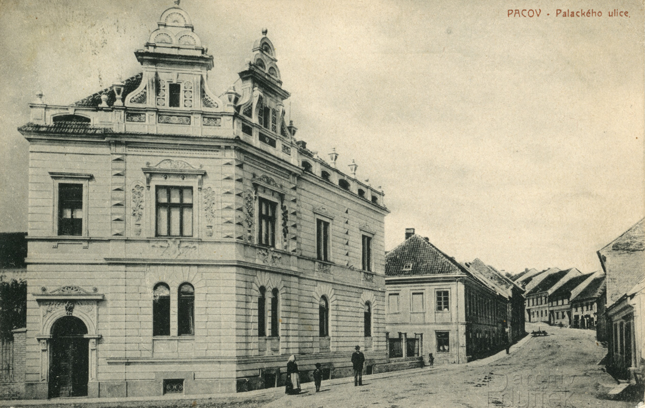 Pacov, Palackého ulice.